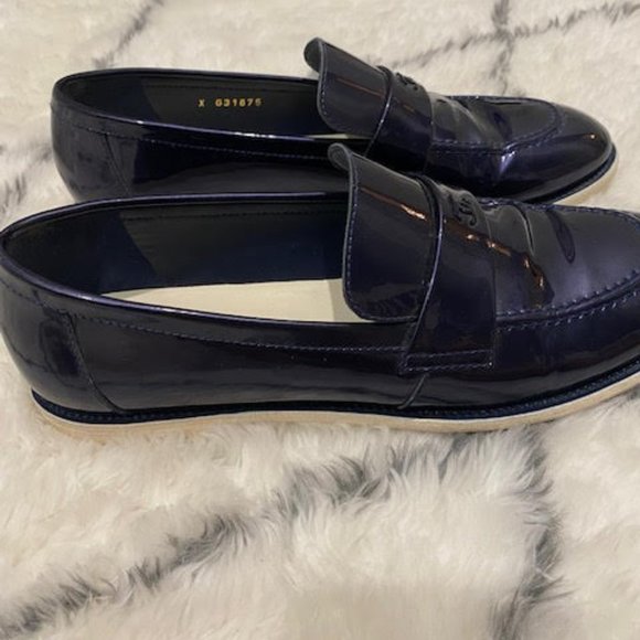 Chanel Patent Leather Loafers - Picture 4 of 5